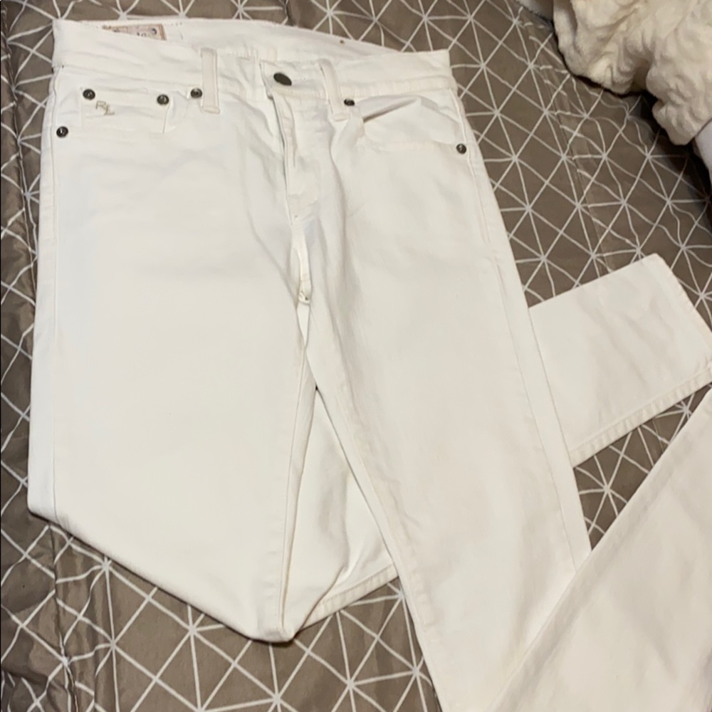 RALPH Lauren - off white jeans.